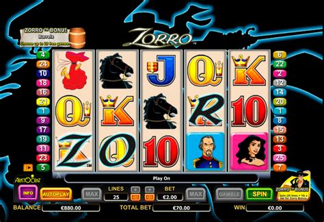 play zorro slots free online